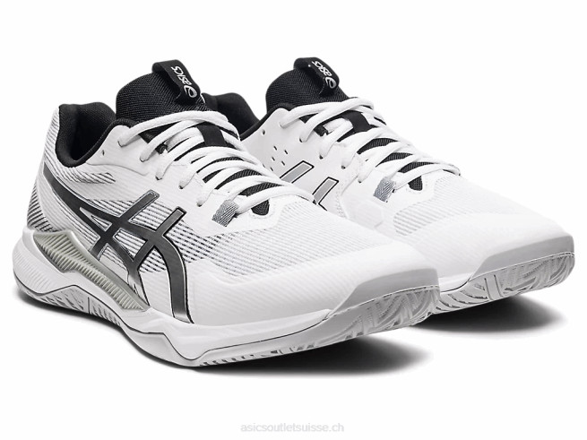 gel-tactique blanc/argent pur Asics L6N0K1561