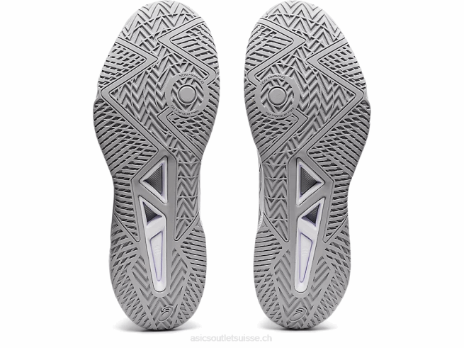 gel-tactique blanc/argent pur Asics L6N0K1561