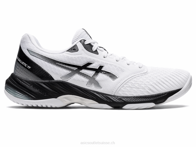 netburner balistique ff 3 blanc noir Asics L6N0K1159