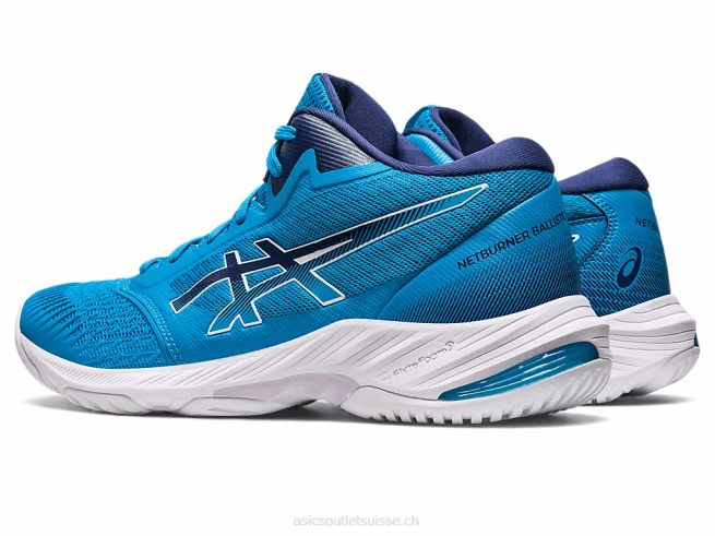 netburner balistique ff mt 3 bleu île/bleu indigo Asics L6N0K558