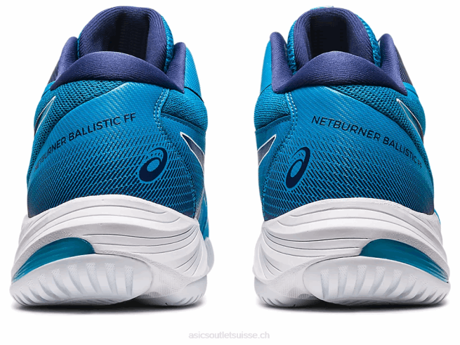 netburner balistique ff mt 3 bleu île/bleu indigo Asics L6N0K558