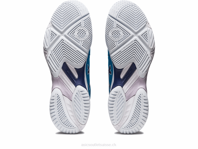 netburner balistique ff mt 3 bleu île/bleu indigo Asics L6N0K558