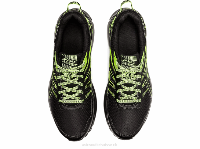 éclaireur 2 noir/vert danger Asics L6N0K1535