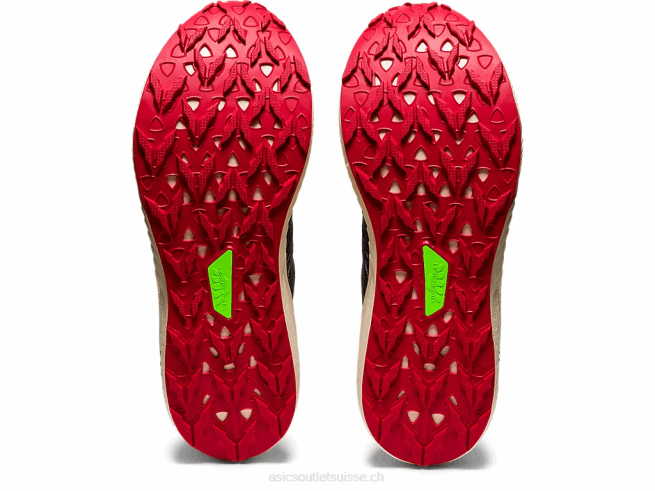 fuji lite 2 noir/rouge électrique Asics L6N0K1661