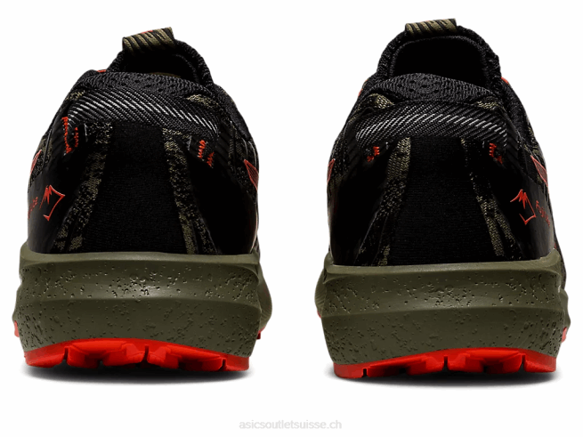 fuji lite 3 manteau vert/tomate cerise Asics L6N0K735