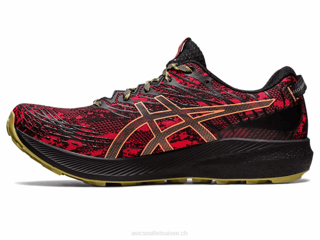 fuji lite 3 rouge électrique/noir Asics L6N0K620
