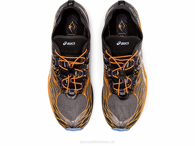 fujispeed noir blanc Asics L6N0K638