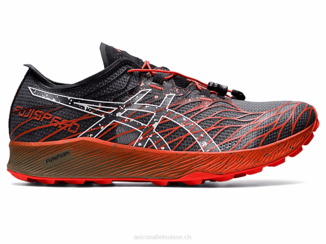 fujispeed tomate noire/cerise Asics L6N0K976