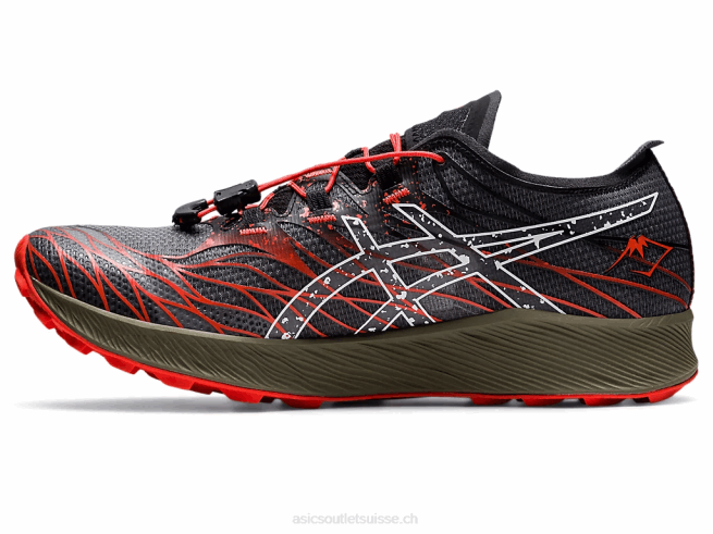 fujispeed tomate noire/cerise Asics L6N0K976