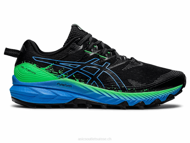gel-trabuco 10 côte noire/bleue Asics L6N0K959