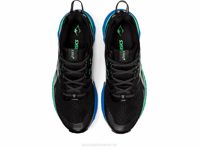 gel-trabuco 10 côte noire/bleue Asics L6N0K959