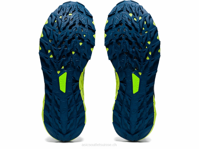 gel-trabuco 10 danger vert/noir Asics L6N0K655