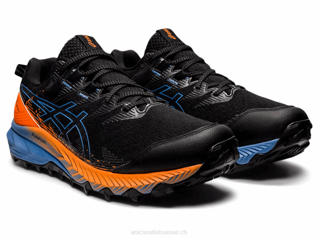 gel-trabuco 10 gtx harmonie noir/bleu Asics L6N0K1152
