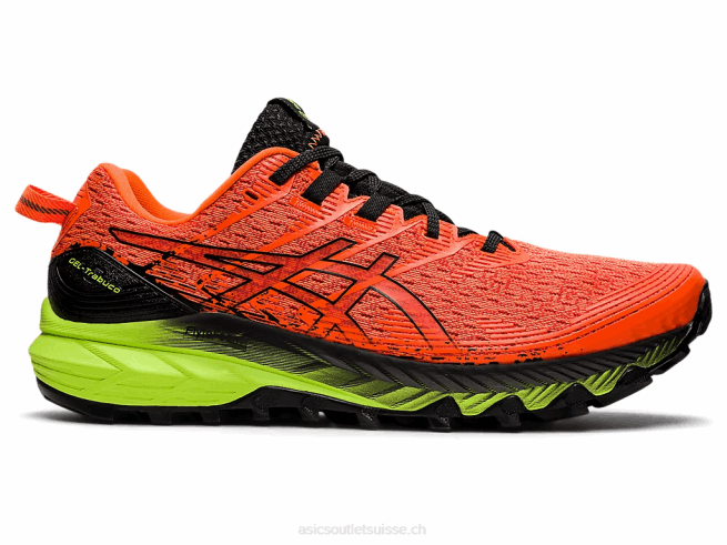 gel-trabuco 10 orange vif/noir Asics L6N0K1456
