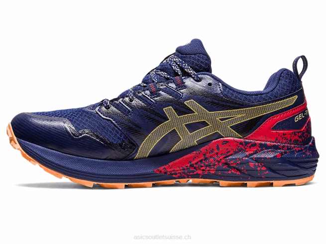 gel-trabuco terra bleu indigo/huile d'olive Asics L6N0K637