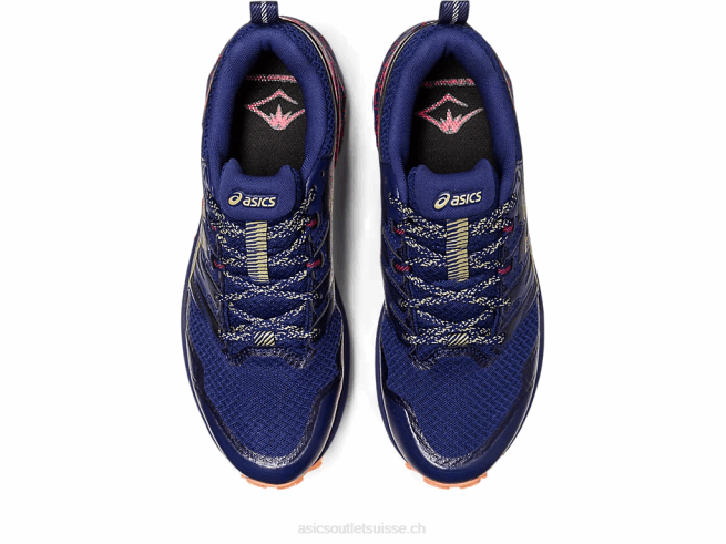 gel-trabuco terra bleu indigo/huile d'olive Asics L6N0K637