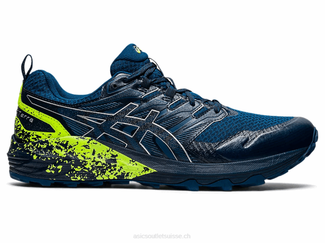 gel-trabuco terra bleu mako/argent pur Asics L6N0K1586