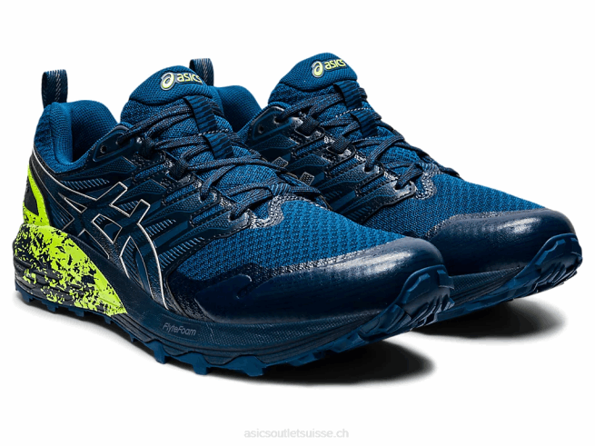 gel-trabuco terra bleu mako/argent pur Asics L6N0K1586