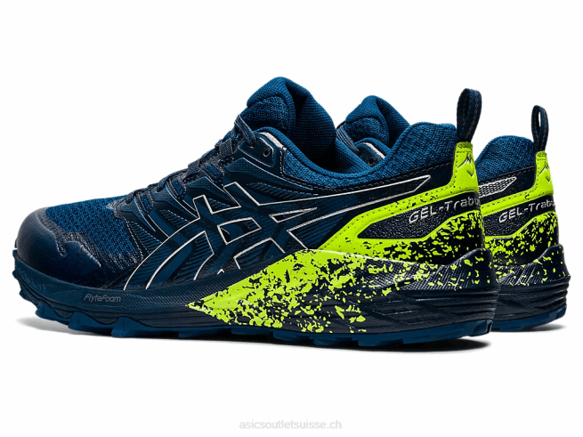 gel-trabuco terra bleu mako/argent pur Asics L6N0K1586