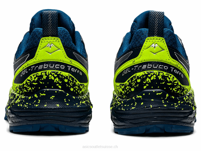 gel-trabuco terra bleu mako/argent pur Asics L6N0K1586