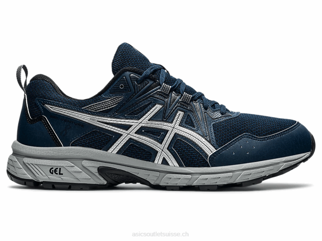 gel-venture 8 bleu français/argent pur Asics L6N0K1765