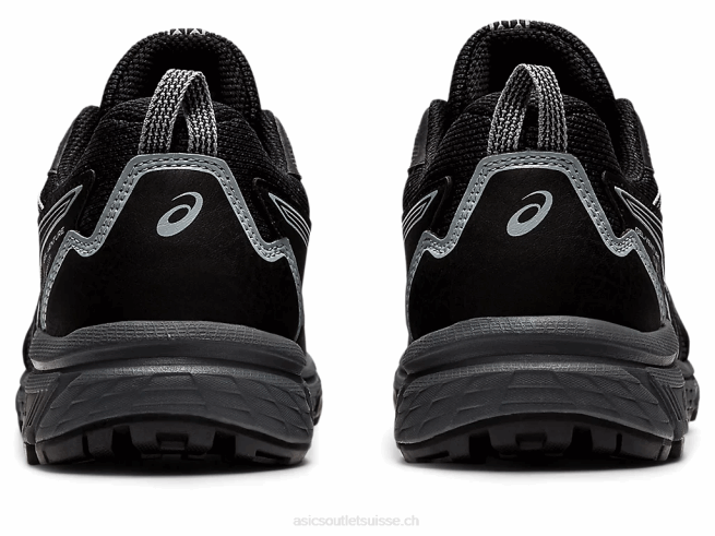 gel-venture 8(d) noir/gris piémont Asics L6N0K1520