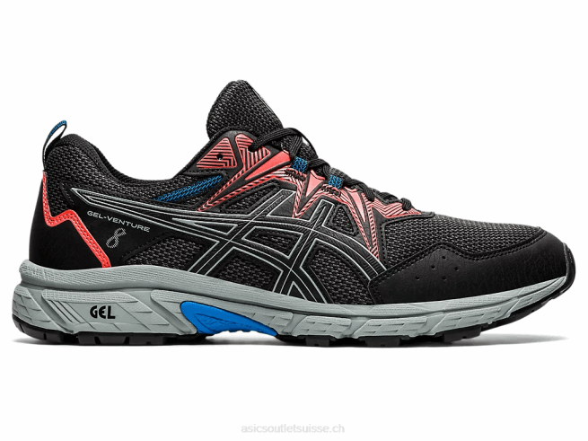 gel-venture 8 gris graphite/plaque de roche Asics L6N0K1194