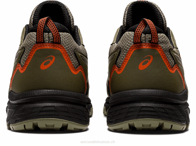 gel-venture 8 manteau vert/noir Asics L6N0K924