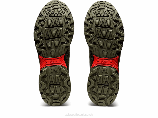 gel-venture 8 manteau vert/noir Asics L6N0K924