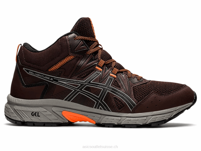 gel-venture 8 mt café/gris argile Asics L6N0K1564