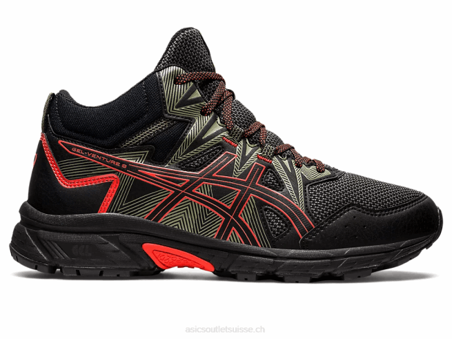 gel-venture 8 mt tomate noire/cerise Asics L6N0K726