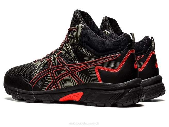 gel-venture 8 mt tomate noire/cerise Asics L6N0K726