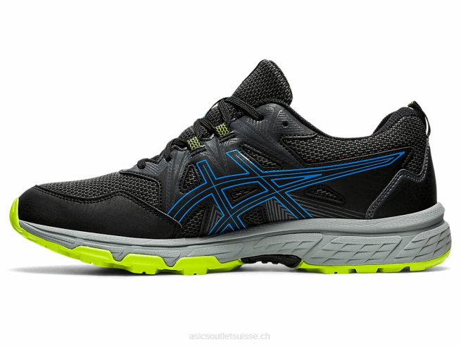 gel-venture 8 noir/bleu directoire Asics L6N0K1557