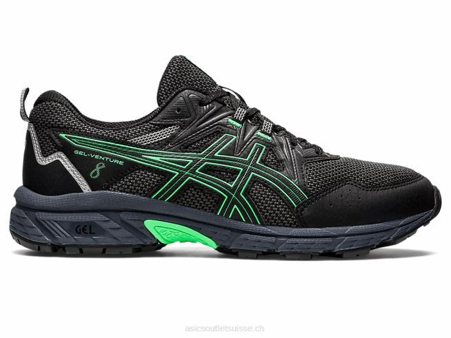 gel-venture 8 noir/nouvelle feuille Asics L6N0K947