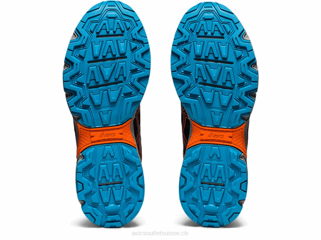 gel-venture 8 noir/orange souci Asics L6N0K1898