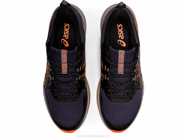 gel-venture 8 noir/orange vif Asics L6N0K1490