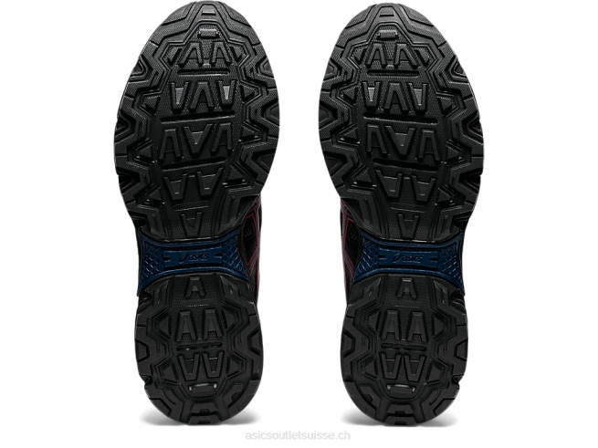 gel-venture 8 noir/rouge feu Asics L6N0K1488