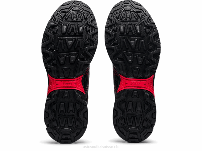 gel-venture 8 noir/rouge électrique Asics L6N0K1621