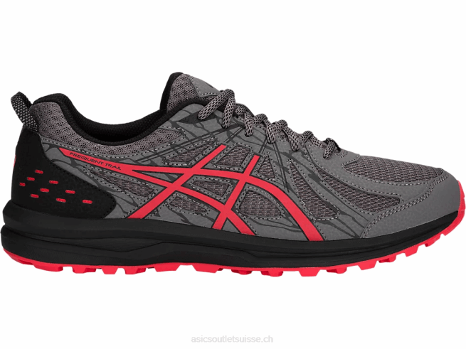 sentier fréquent alerte carbone/rouge Asics L6N0K2074