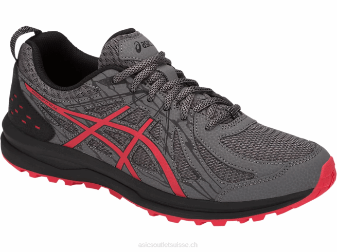 sentier fréquent alerte carbone/rouge Asics L6N0K2074