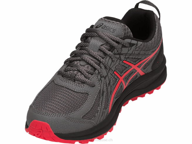 sentier fréquent alerte carbone/rouge Asics L6N0K2074