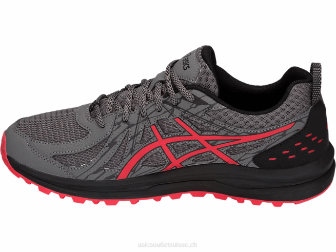 sentier fréquent alerte carbone/rouge Asics L6N0K2074