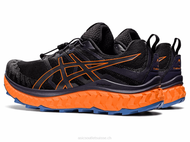 trabuco max noir/orange vif Asics L6N0K1485