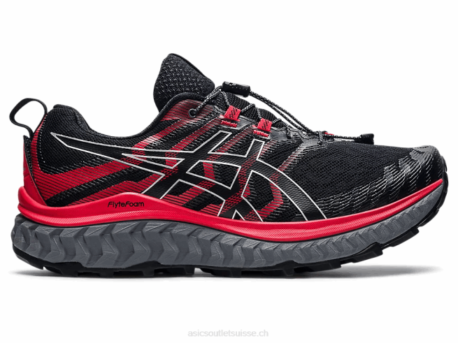 trabuco max noir/rouge électrique Asics L6N0K1862