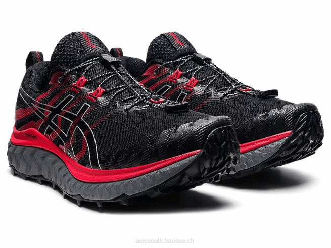 trabuco max noir/rouge électrique Asics L6N0K1862