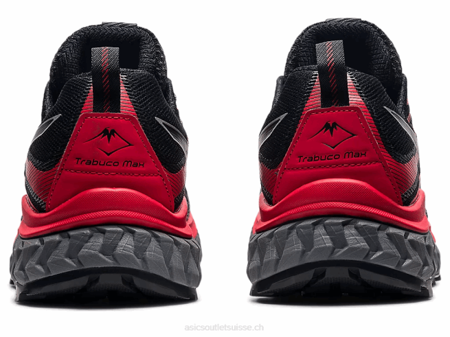 trabuco max noir/rouge électrique Asics L6N0K1862