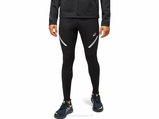 collant d'hiver lite-show pour hommes performance noir Asics L6N0K1639
