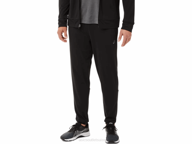 jogging technique pour hommes performance noir Asics L6N0K2032