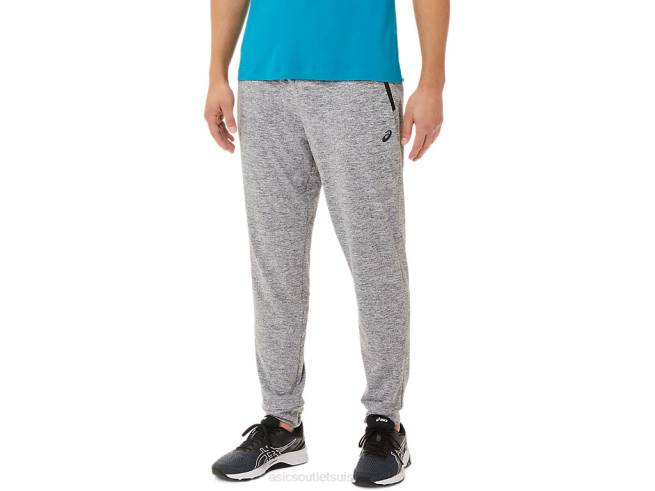 jogging technique pour hommes transporteur gris chiné Asics L6N0K1909