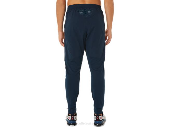 pantalon hybride homme bleu français Asics L6N0K1431